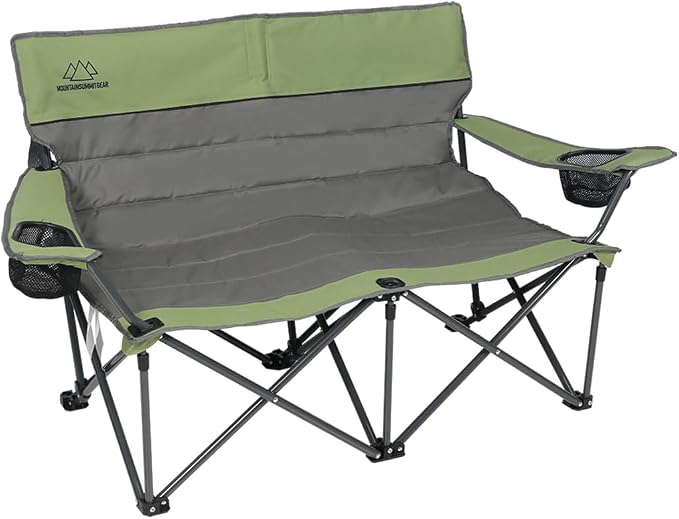 Low Loveseat (Gray/Asaparagus)