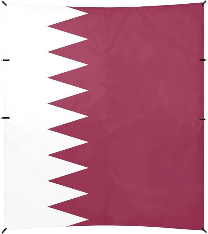 National Flag of Qatar