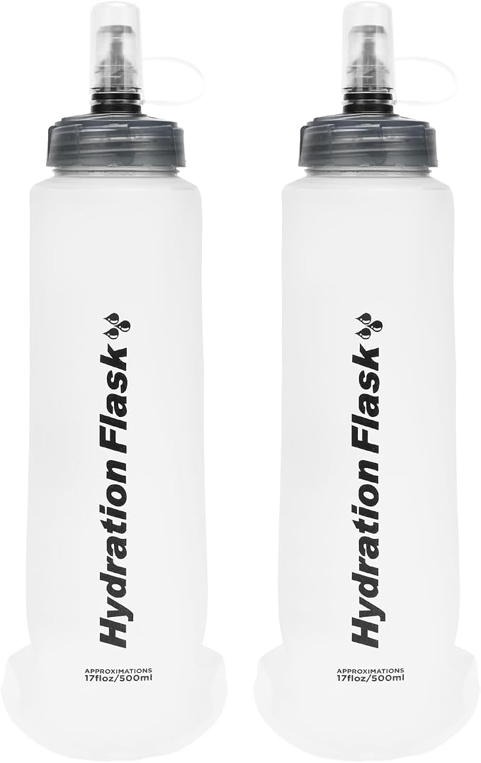 500ml/16.9oz - Y - White - Pack of 2