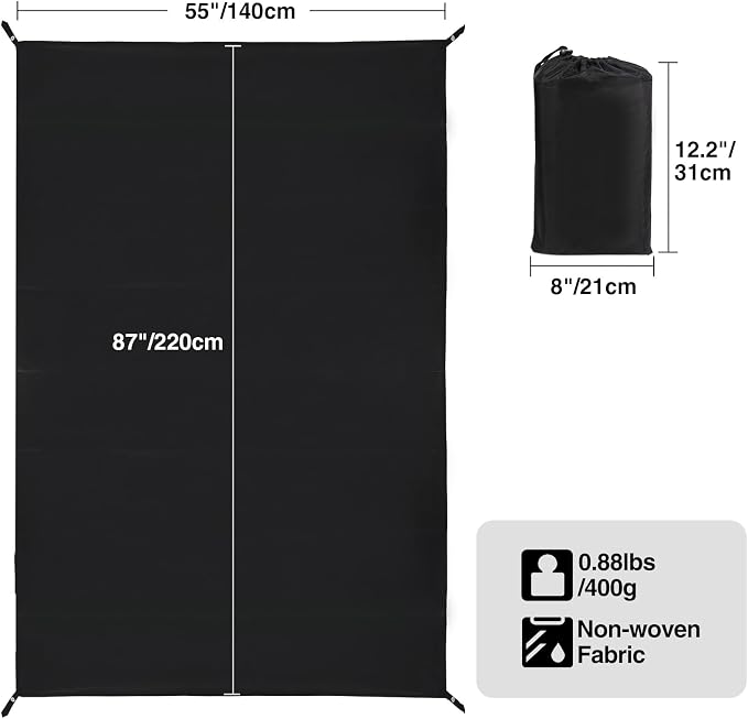 Non-woven Black 55\