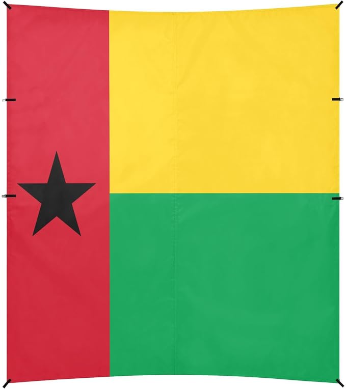 National Flag of Guinea-Bissau
