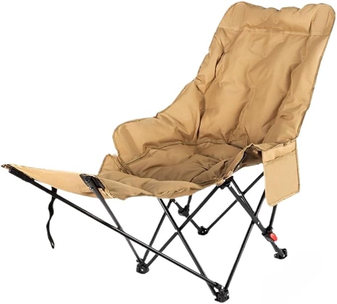 Luxury Coffee, 4-level Adj, Padded, Leg Rest