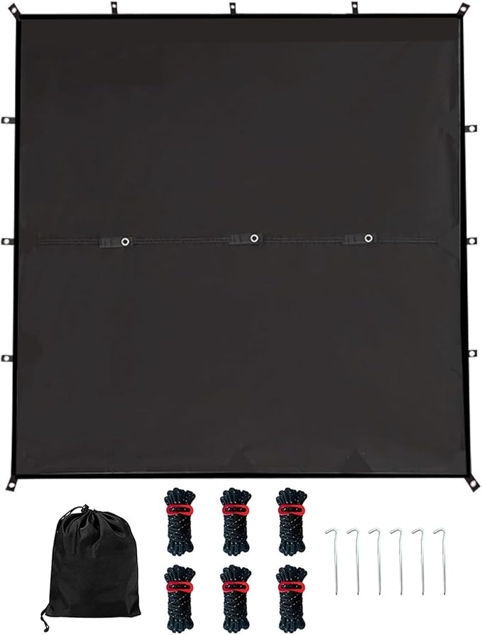 Black 120 X 115inch