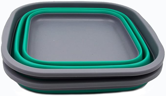 Dark Grey/Bluish-green (Set of 2)