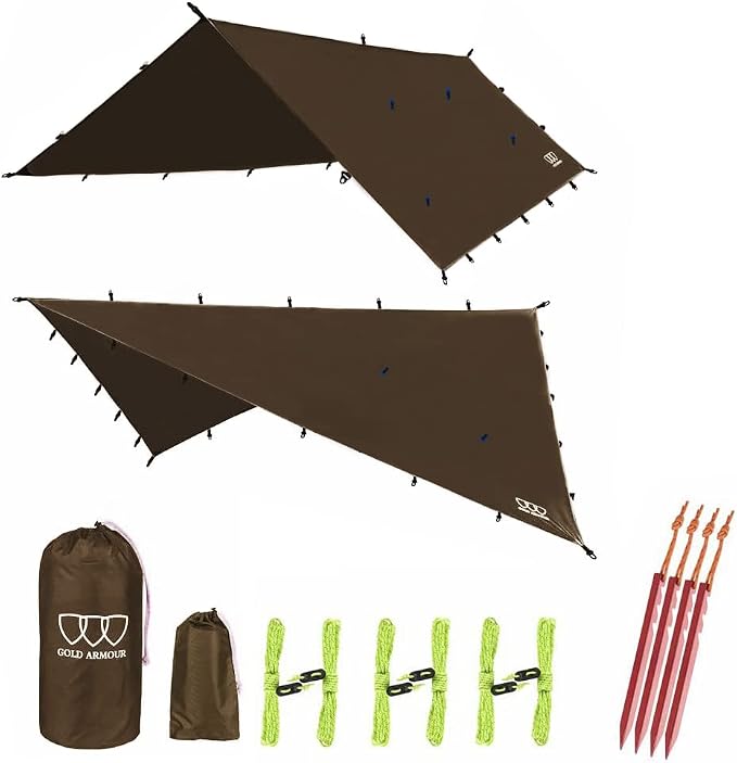 Brown 14.7ft X 12ft