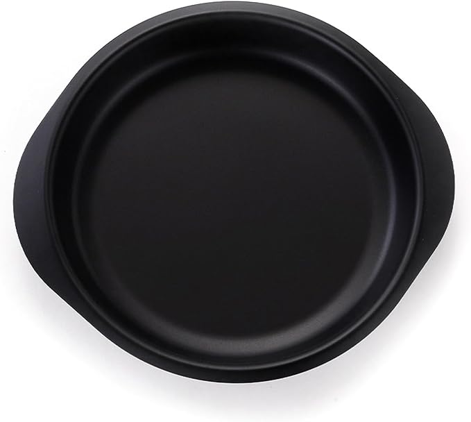 Black with nonstick coating