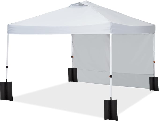 White with Side Wall
