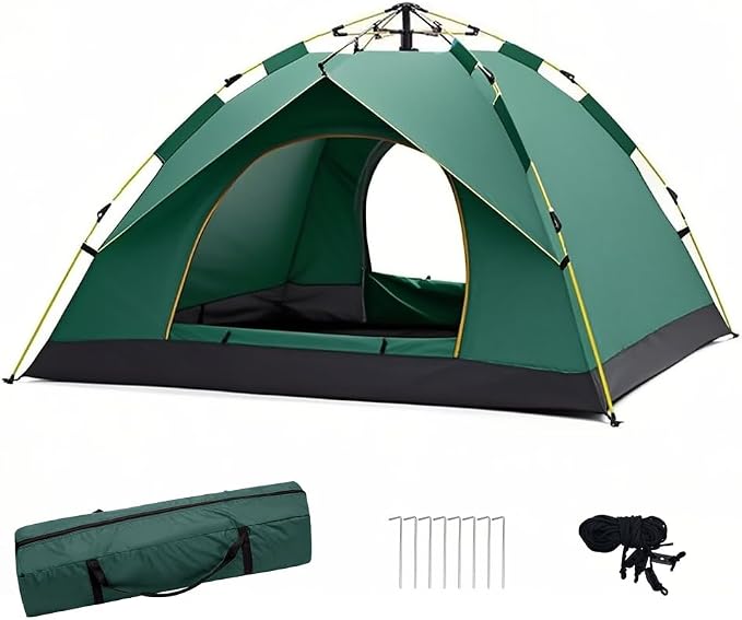 Single-layer Instant Tent | Green | 2 Person