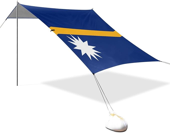 National Flag of Nauru
