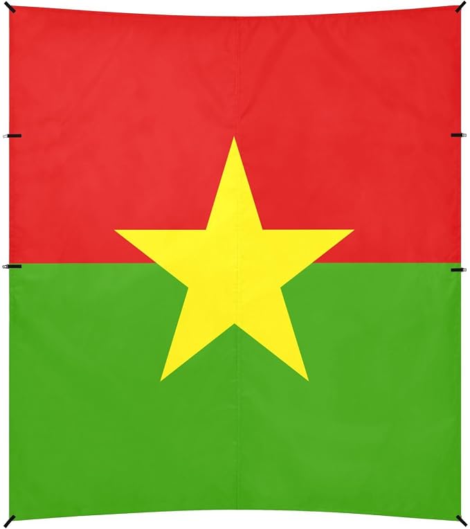 National Flag of Burkina Faso
