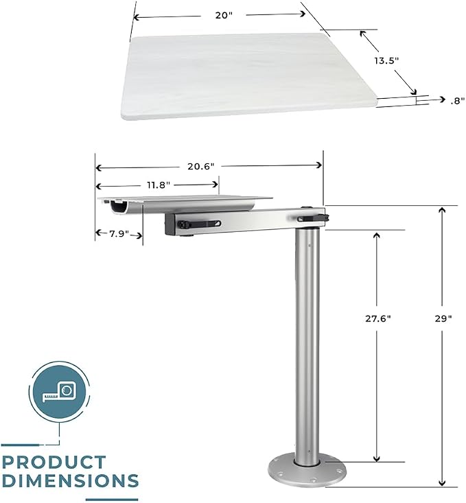 Grey Shiplap Table Top W/ Silver Mod With Cypress Table Leg