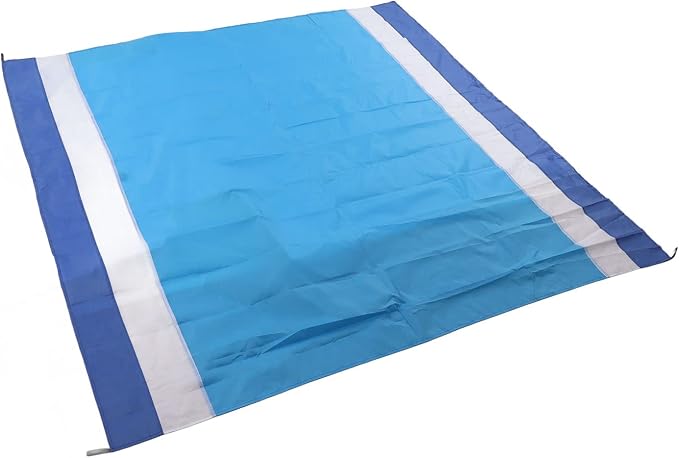 Blue White Stripes and Medium Blue