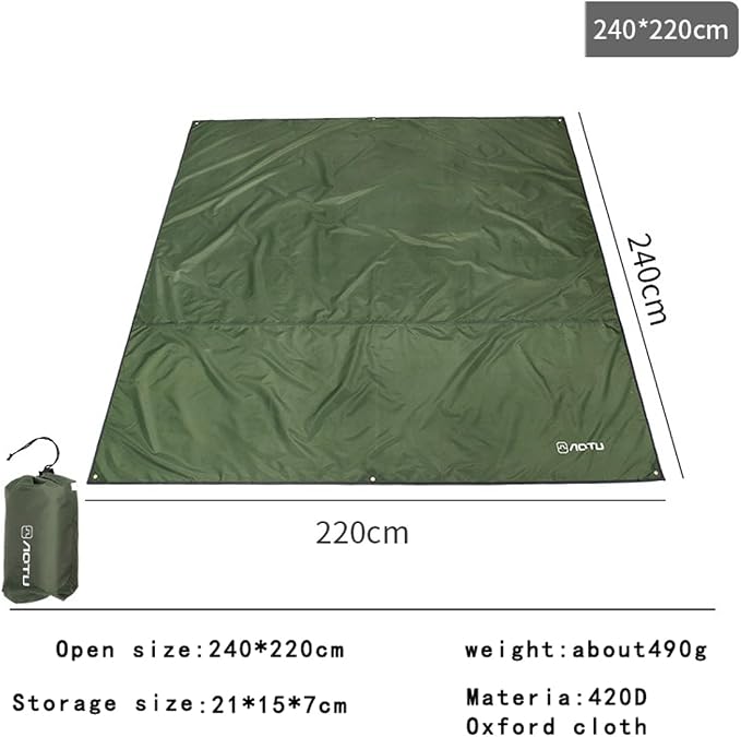 L: 240*220cm (7.87 * 7.21 Ft)