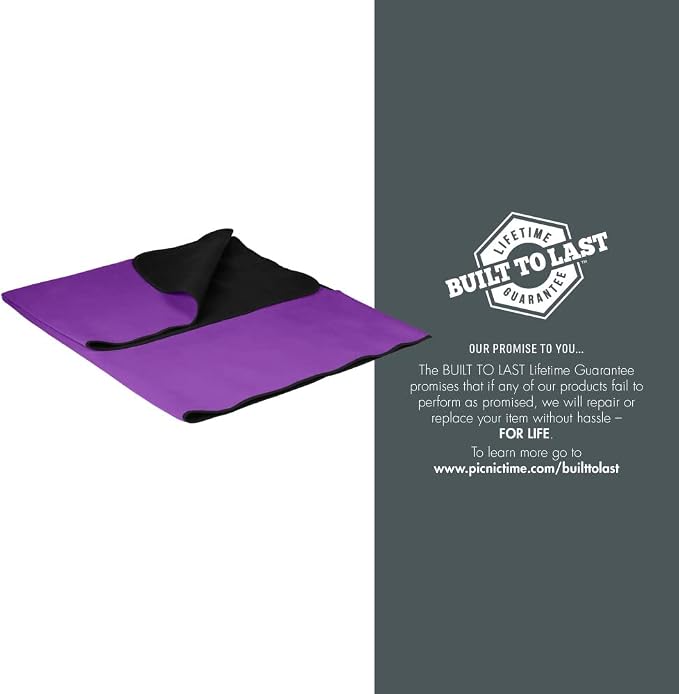 Purple With Black Flap