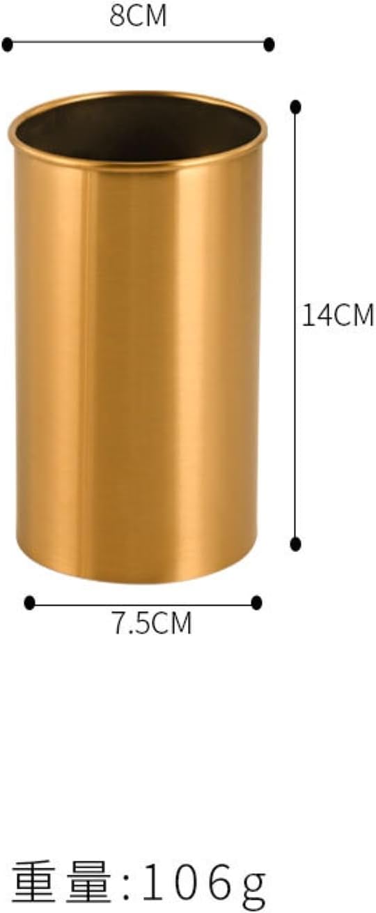 8x14cm Bucket (Gold)