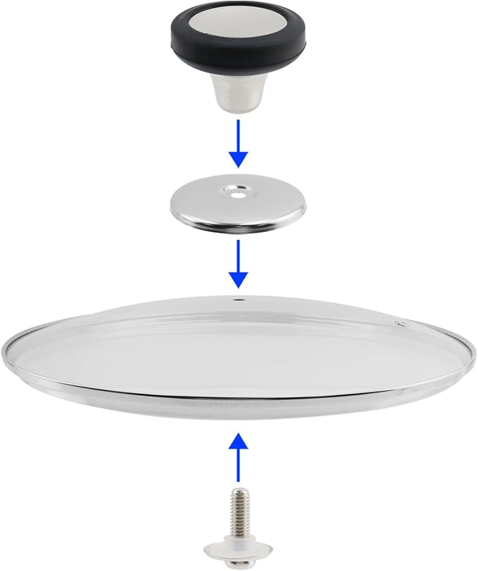 Round Black Handle