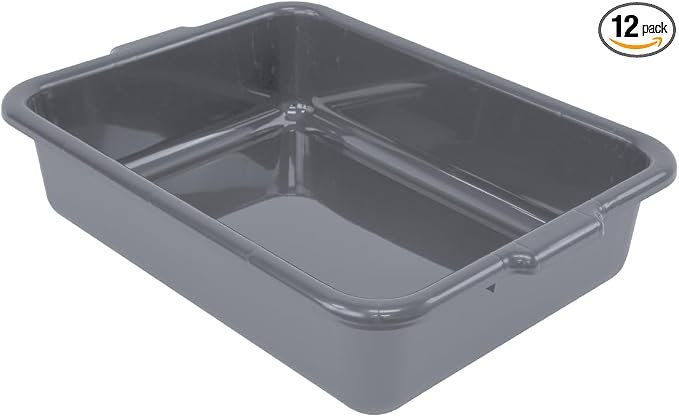Flat Bottom Gray 12 Pack