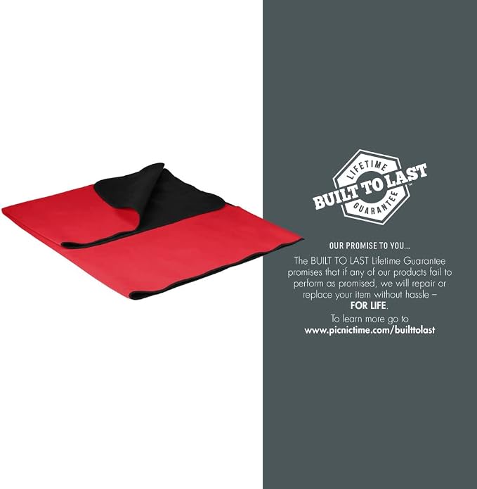 Red with Black Flap