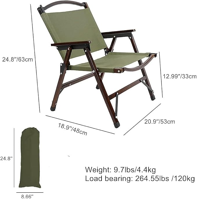Military Green/Walnut Color