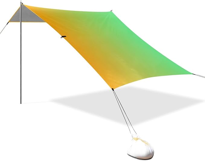 Gold to Green Gradient Solid