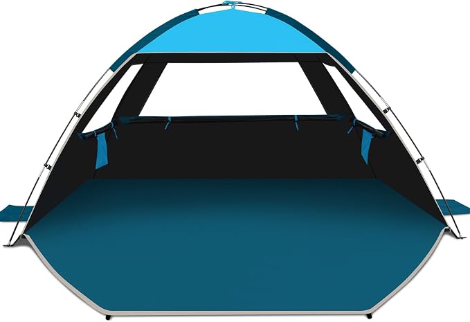 Sky Blue with Dark Shelter