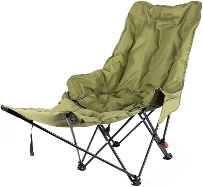 Luxury Green, 4-level Adj, Padded, Leg Rest