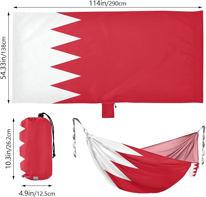 National Flag of Bahrain
