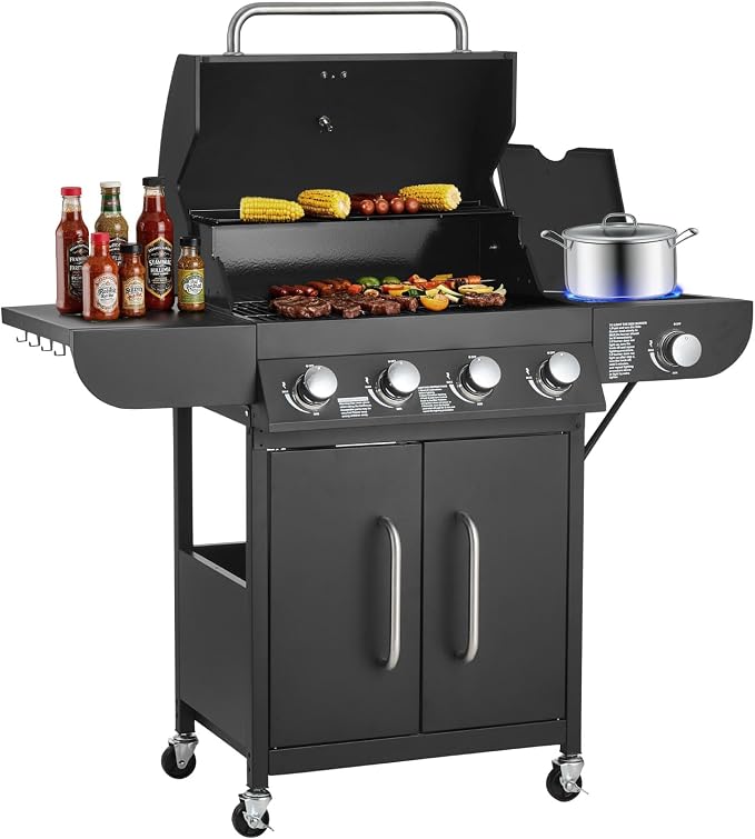 4+1 Burner Carbon Steel
