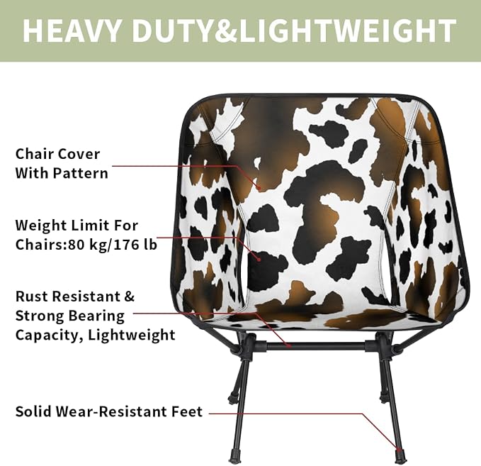 Animal Cow Pattern Print Black