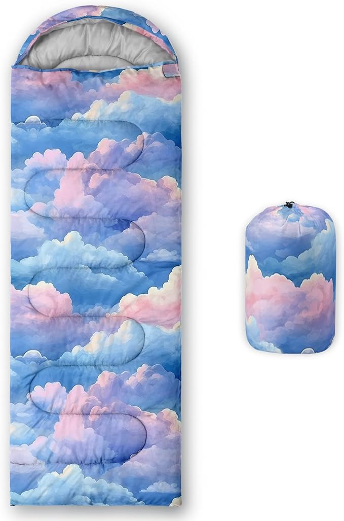 Blue Pink Clouds