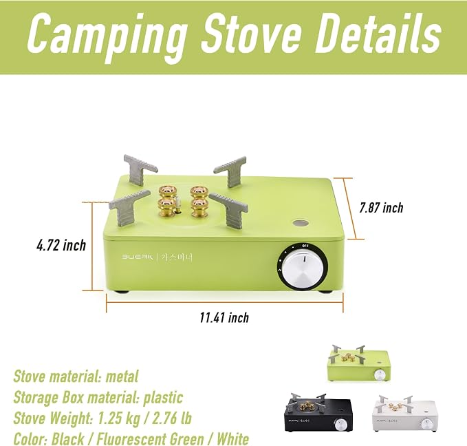Fluorescent Green(4 Burner))