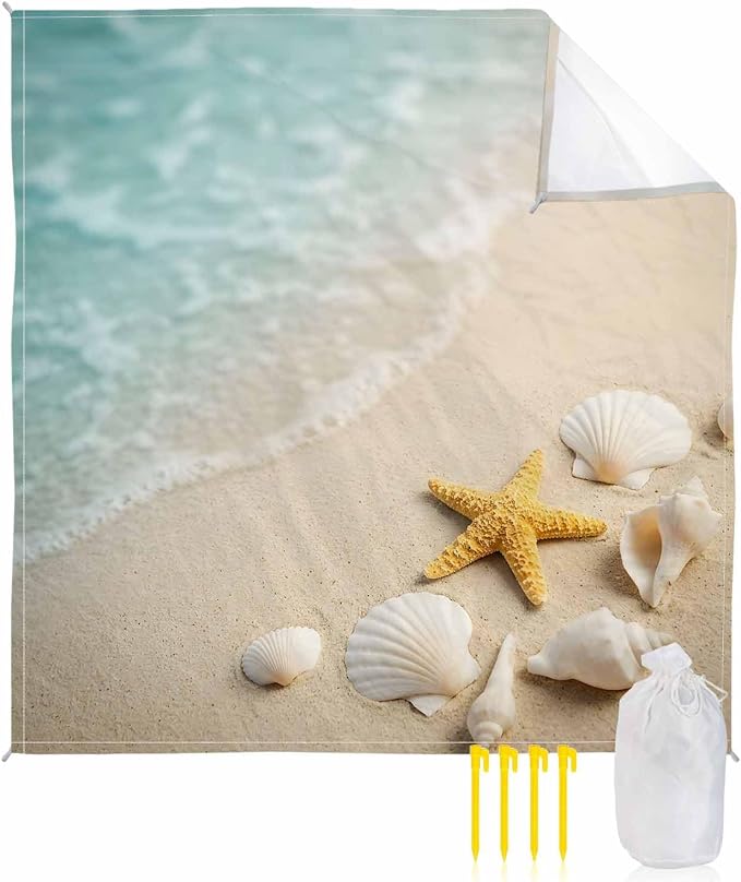 Blue, Yellow, Sand