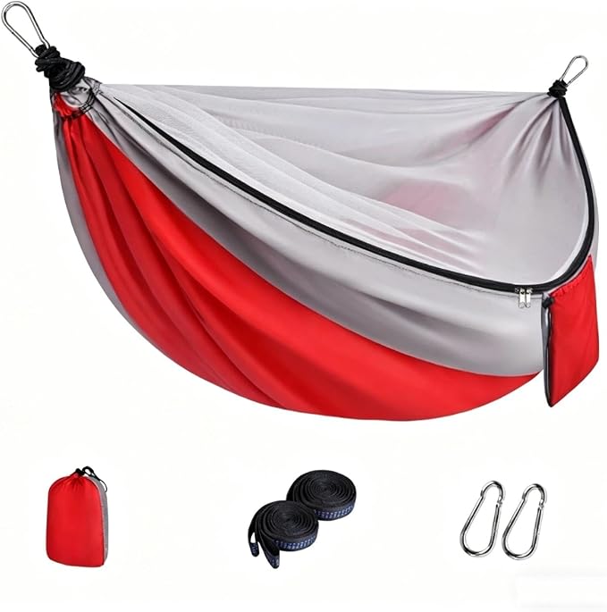 Gray + Red