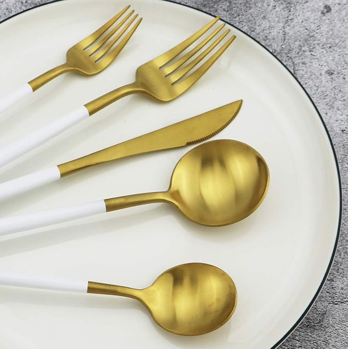 White Handle Gold