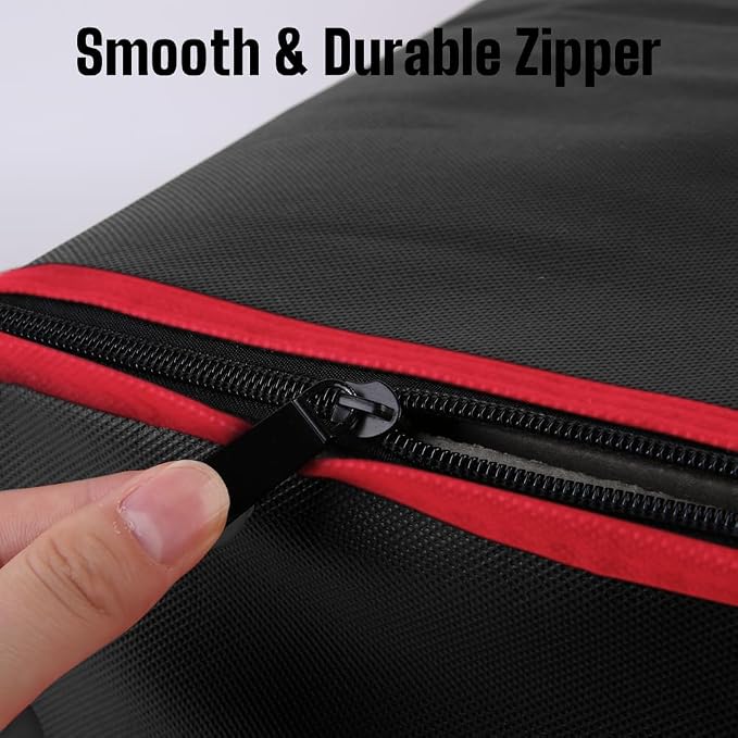 Black-red Bag with Drink Carrier