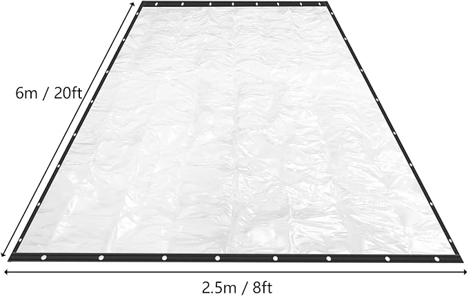 Black - 8*20ft/2.5*6m