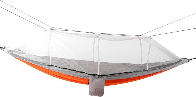 Orange and Gray Mesh