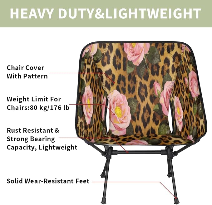 Pink Rose Leopard Print