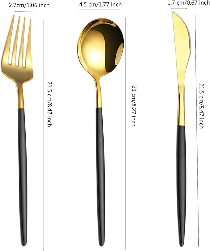Black+Gold - 3 PCs