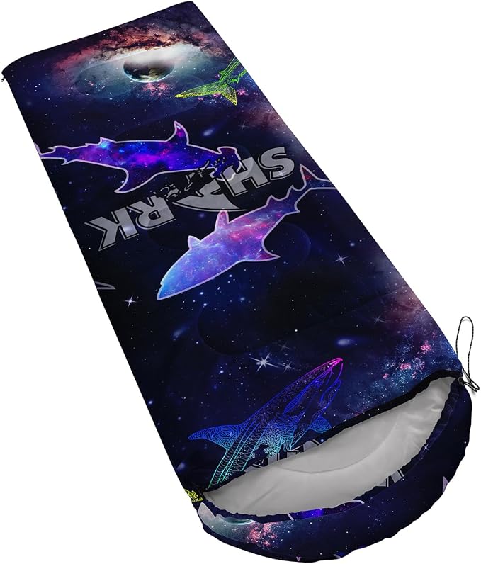 Starry Sky Shark Purple