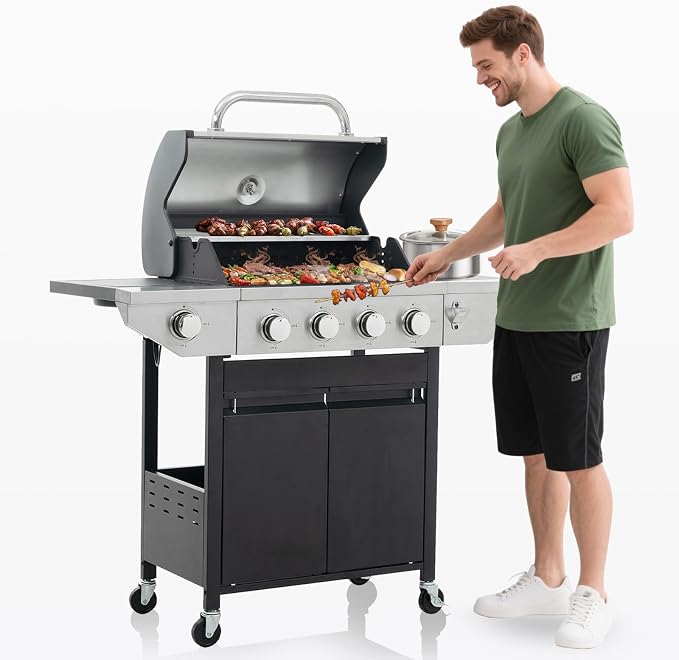 4-Burner, 46500 BTU