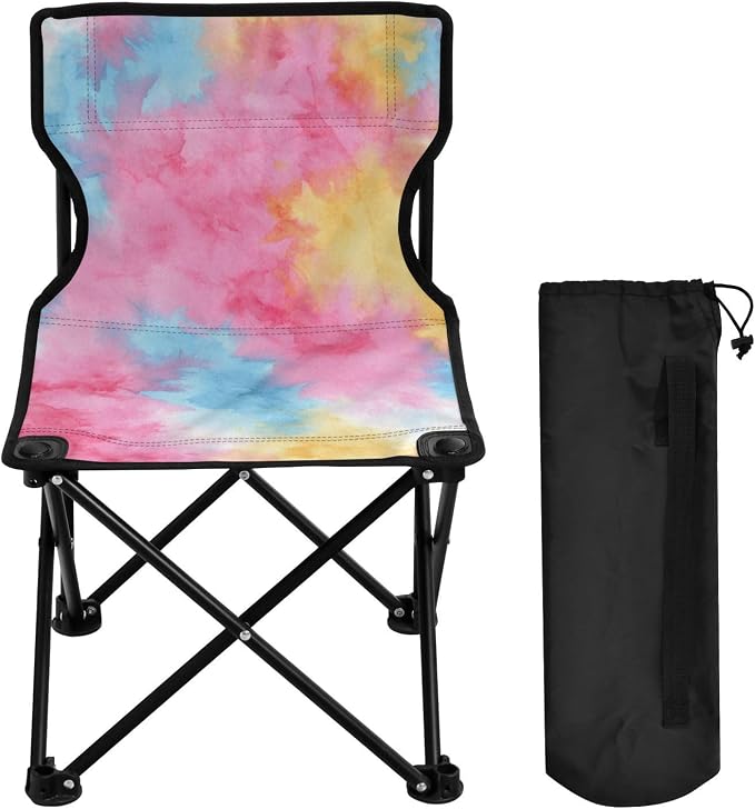 Tie Dye Pink Yellow Watercolor