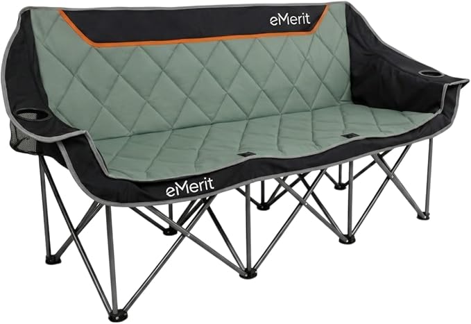 Triple Seat Black