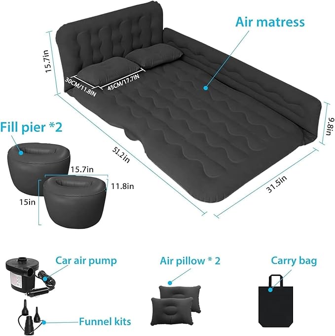 Black With Air Pump