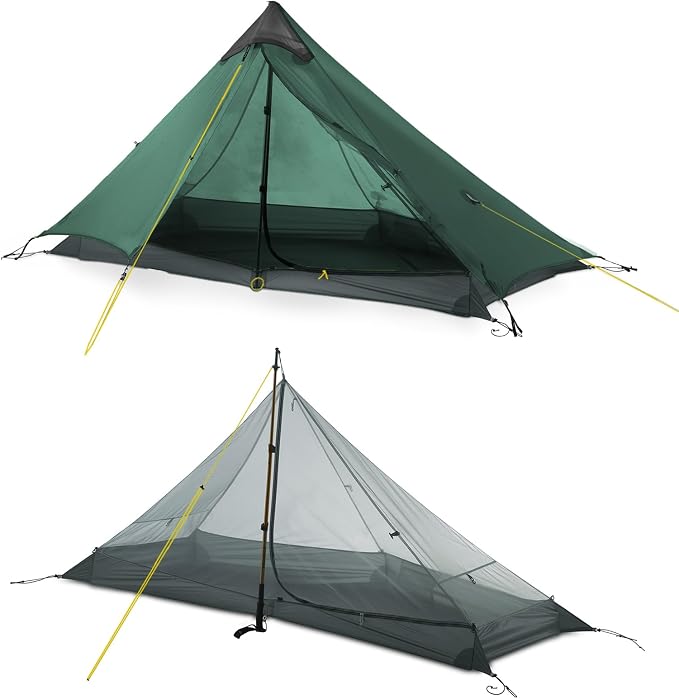 1-person, dark green