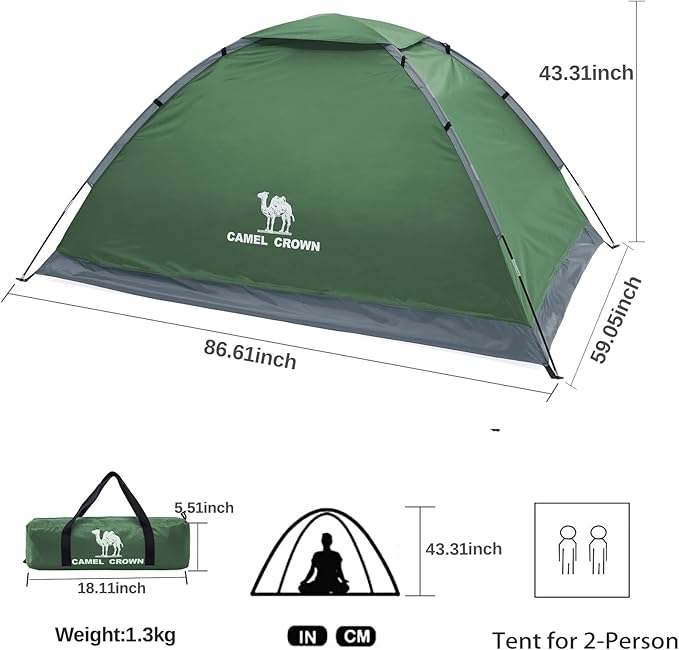 2 person Army Green