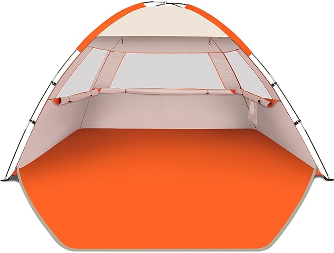 Orange- Beige