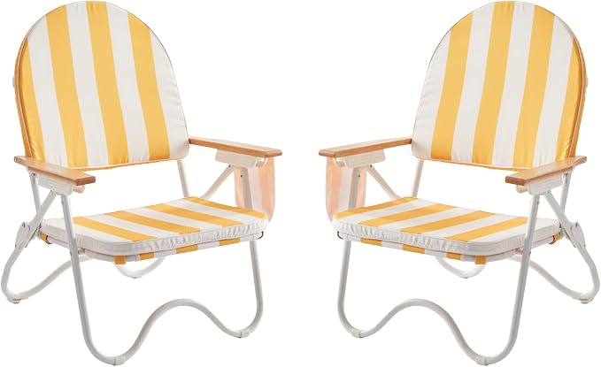 Cala Serena Ochre Stripe