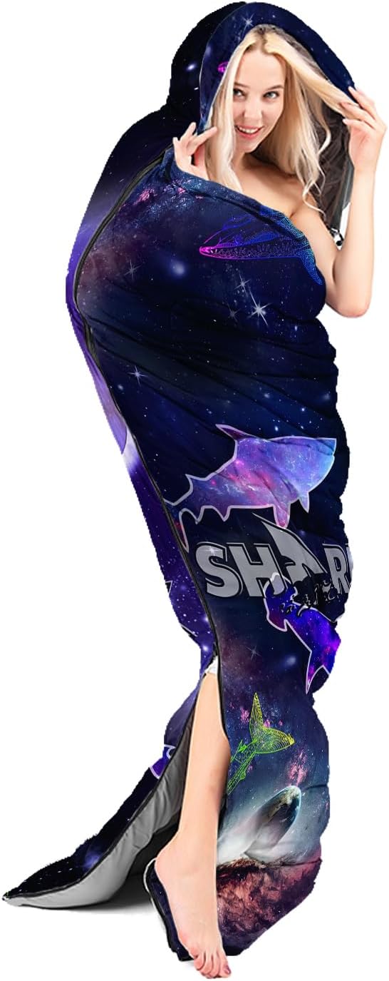 Starry Sky Shark Purple