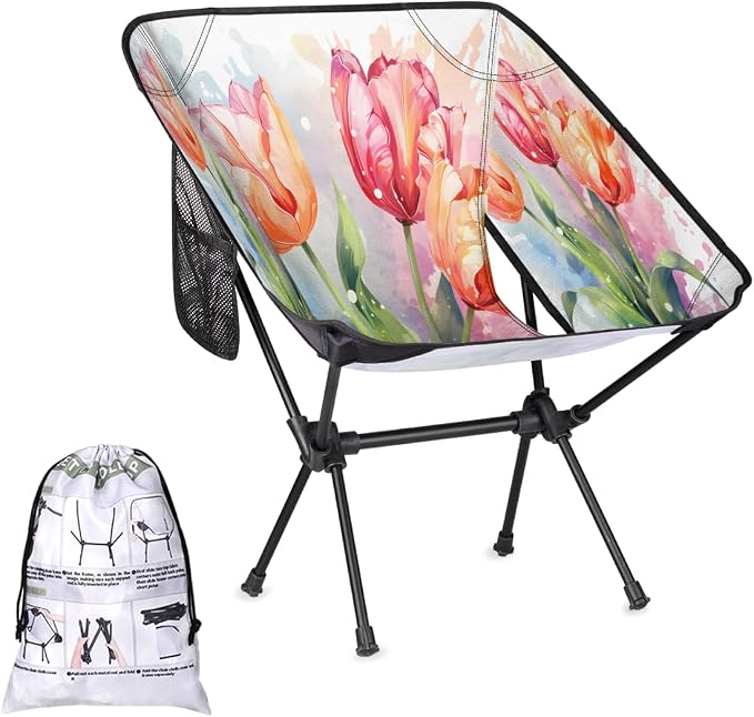 Watercolor Tulip Pattern